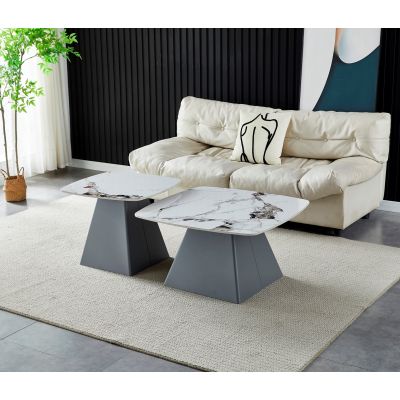 Комплект журнальных столов CT Danton PP White Glossy (1011489680) - фото 2 Комплект журнальных столов CT Danton PP White Glossy (1011489680) дешево