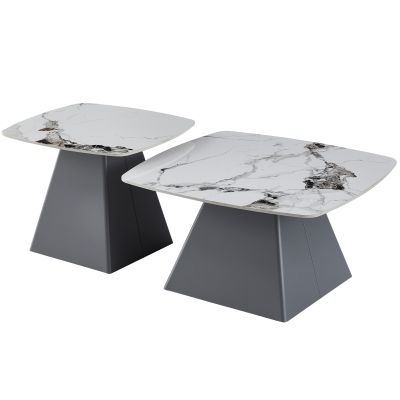 Комплект журнальных столов CT Danton PP White Glossy (1011489680) Комплект журнальных столов CT Danton PP White Glossy (1011489680)