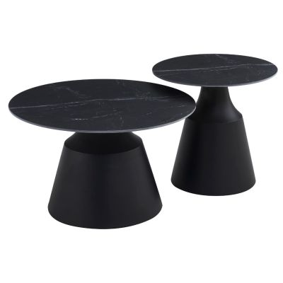 Комплект журнальных столов CT Hagen Shks Black Matt (1011489682) Комплект журнальных столов CT Hagen Shks Black Matt (1011489682)