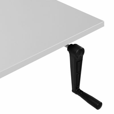 Регулируемый стол ADAPWORK Smart Manual AdapDesk 138х68 18мм Crystal White, Snow White (1061489134) - фото 1 Регулируемый стол ADAPWORK Smart Manual AdapDesk 138х68 18мм Crystal White, Snow White (1061489134) недорого