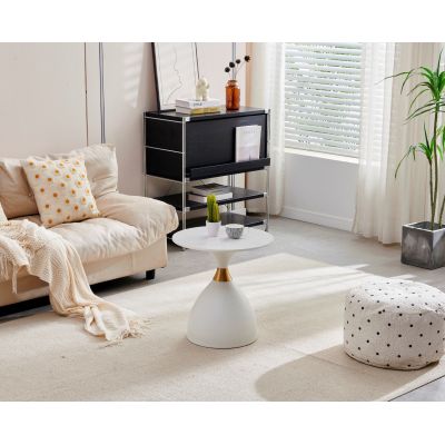 Журнальный стол Nora D50 Snow White Matt (1011489691) - фото 3 Журнальный стол Nora D50 Snow White Matt (1011489691) с доставкой