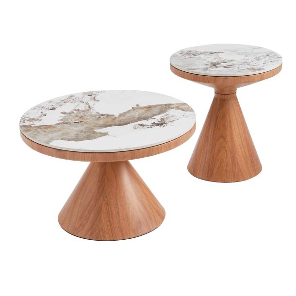 Комплект журнальных столов Crown wood Pandora Glossy (1011489684)
