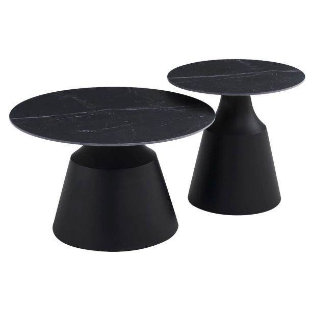 Комплект журнальных столов CT Hagen Shks Black Matt (1011489682)