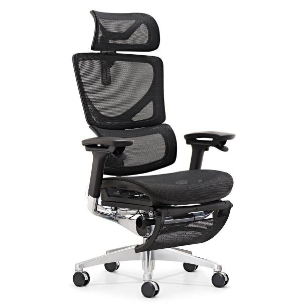 Кресло ADAPWORK L3 Mesh Max Lead Ergochair Platinum Deep Black (1061490013)
